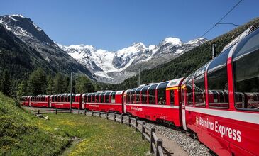 Bernina Express İle Avrupa Masalı